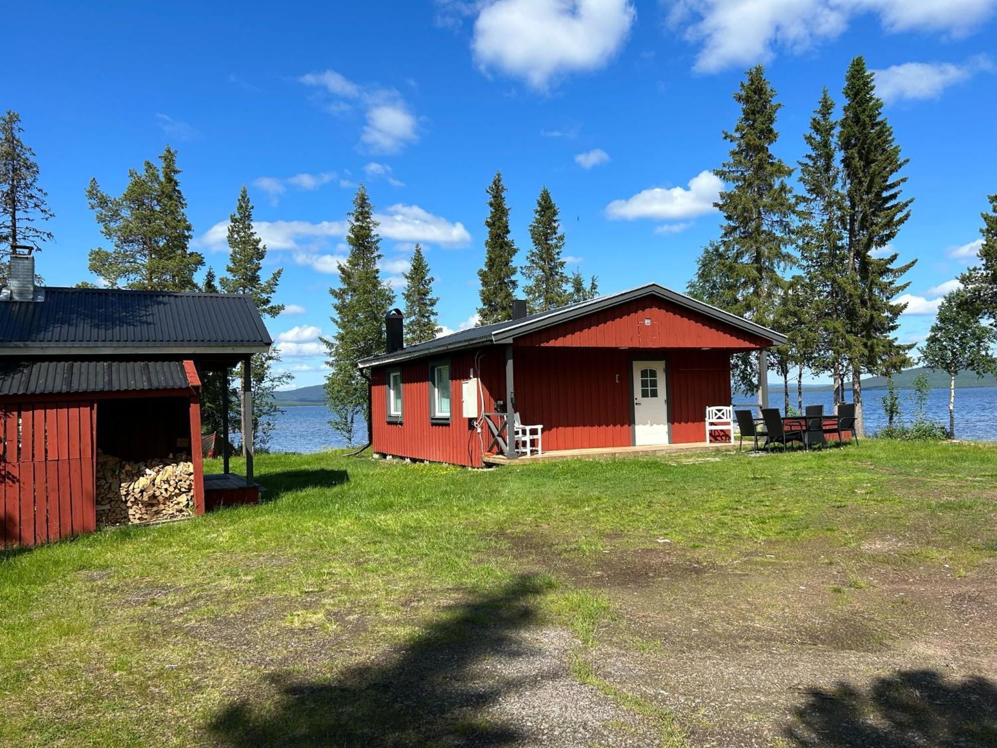Camp Caroli Family House Villa Jukkasjarvi Bagian luar foto