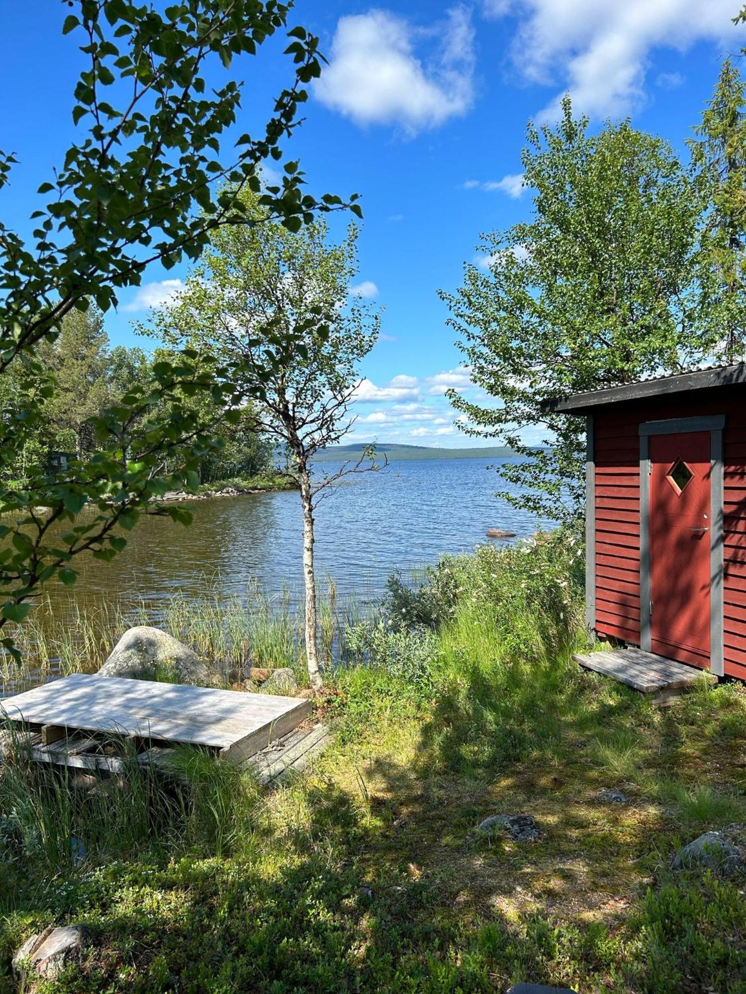 Camp Caroli Family House Villa Jukkasjarvi Bagian luar foto